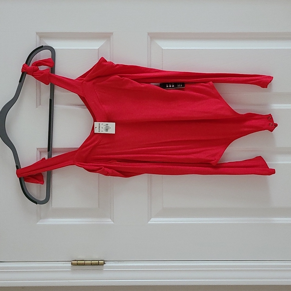 NWT Off the Shoulder Long Sleeve Bodysuit